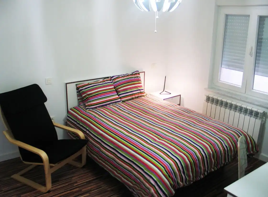 Schlafzimmer von Wohnung zur Miete in Salamanca mit Heizung und Möbliert