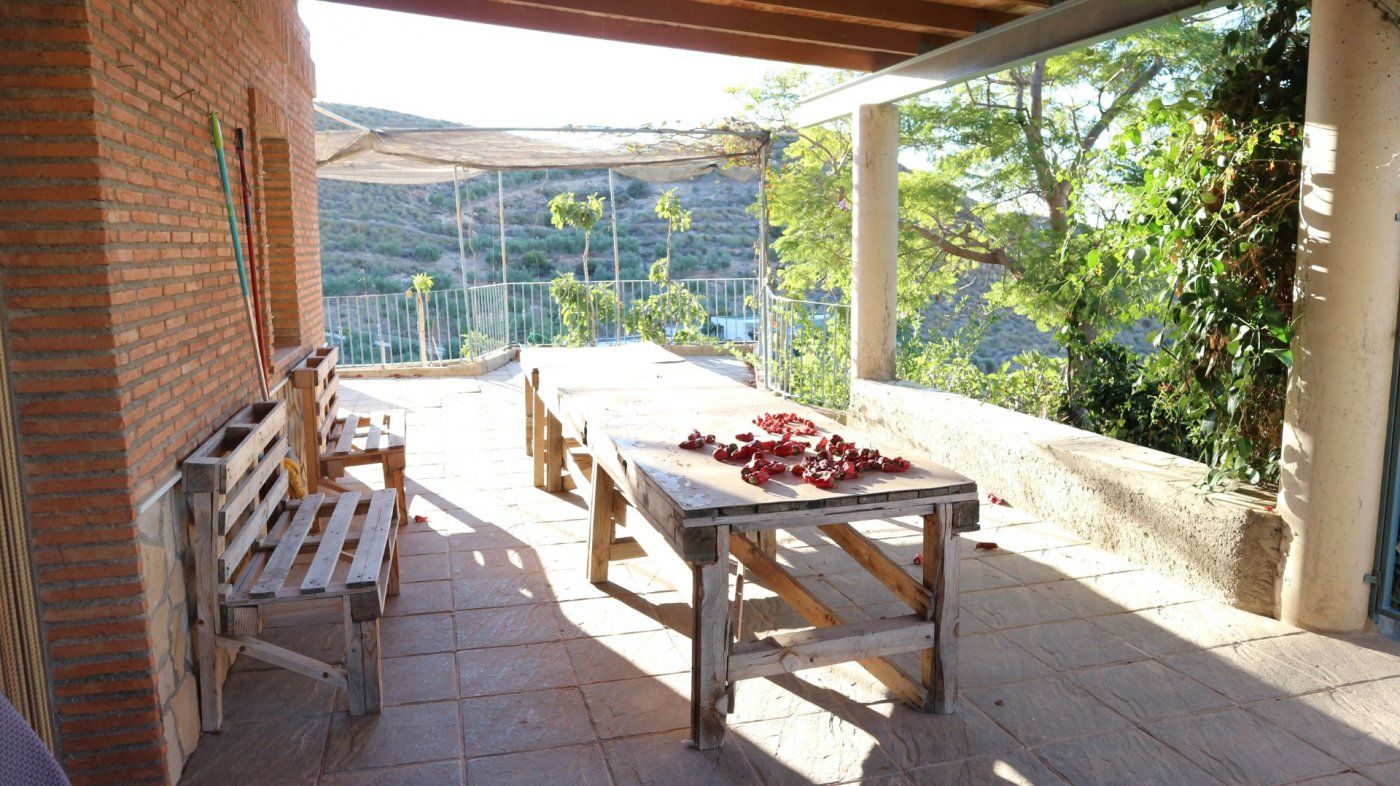 Terrasse von Country house zum verkauf in La Mojonera mit Privatgarten, Terrasse und Abstellraum