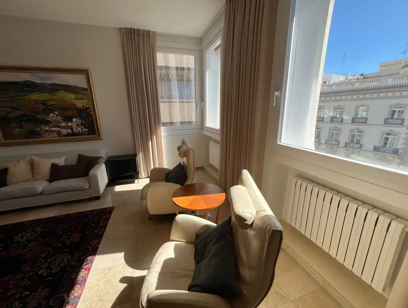 Sala de estar de Piso de alquiler en Valencia con Aire acondicionado y Amueblado