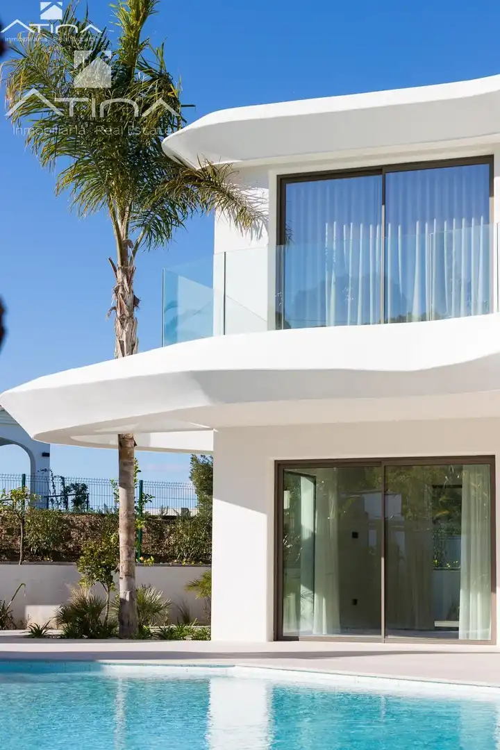Exterior view of Houses for sale in Jávea / Xàbia  with Air Conditioner, Heating and Private garden