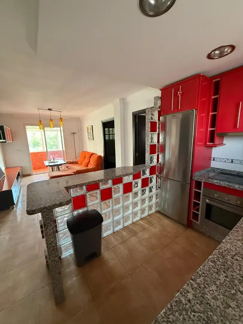 Kitchen of Flat for rent in Benalmádena  with Air Conditioner, Heating and Terrace