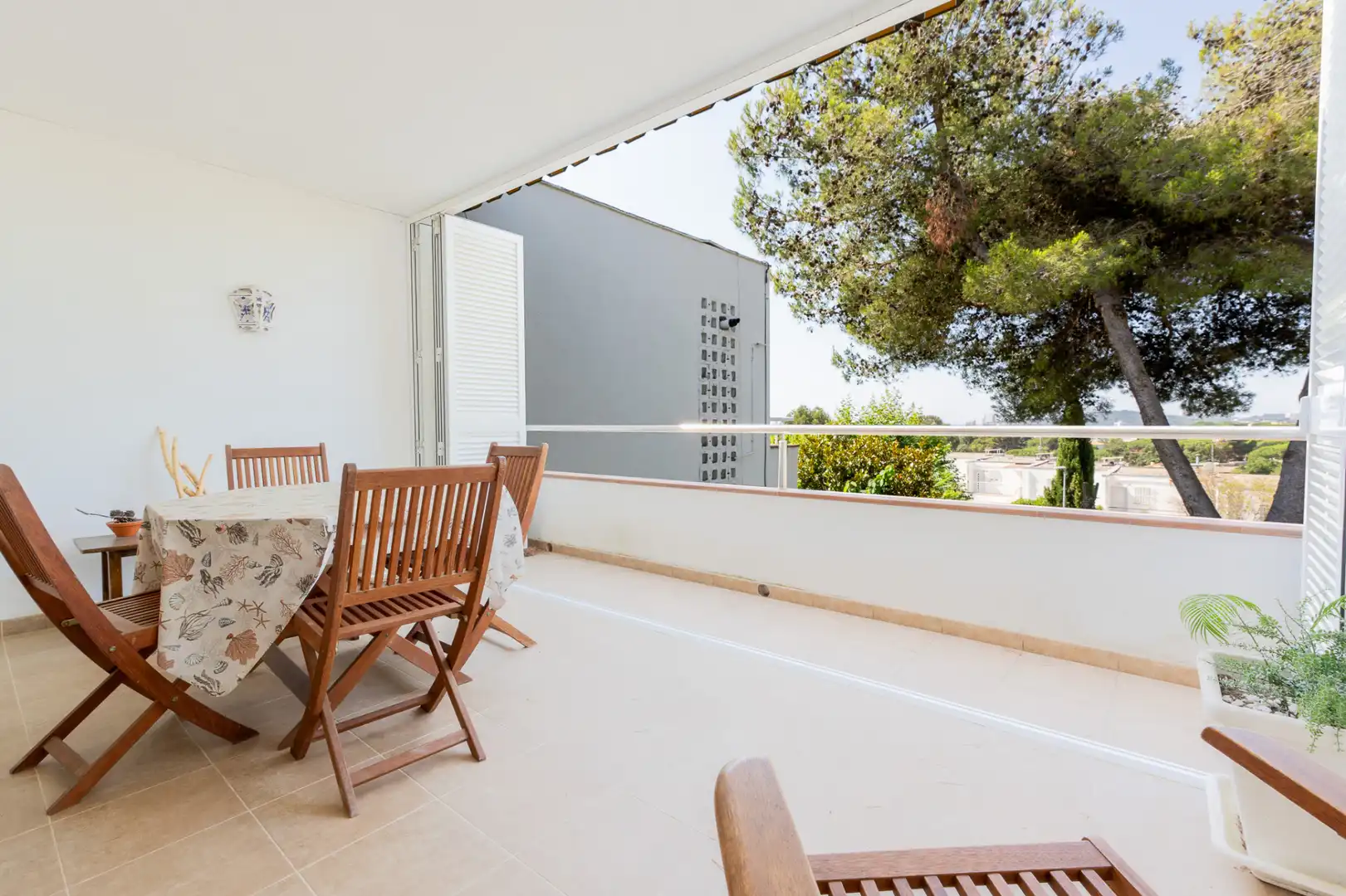 Terrassa de Apartament en venda en Castell d'Aro, Platja d'Aro i s'Agaró amb Aire condicionat, Terrassa i Moblat