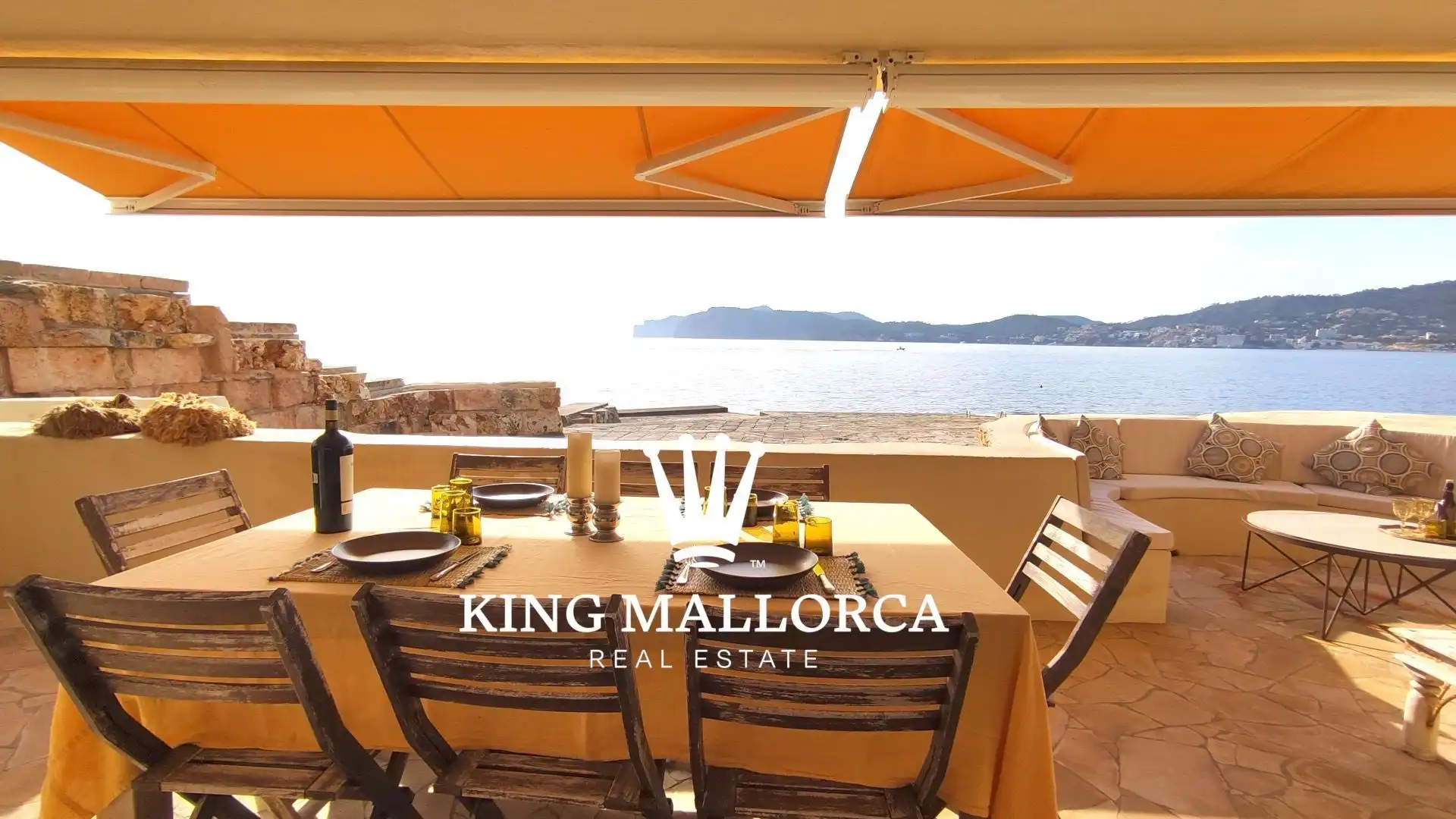 Terrasse von Wohnungen zur Miete in Calvià mit Klimaanlage, Heizung und Terrasse