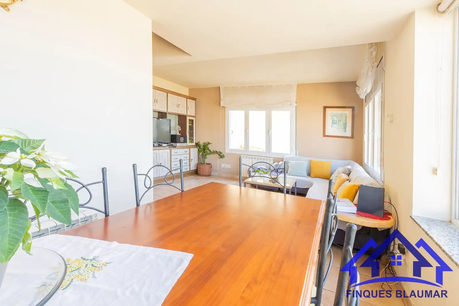 Menjador de Casa o xalet en venda en Arenys de Mar amb Calefacció, Jardí privat i Terrassa