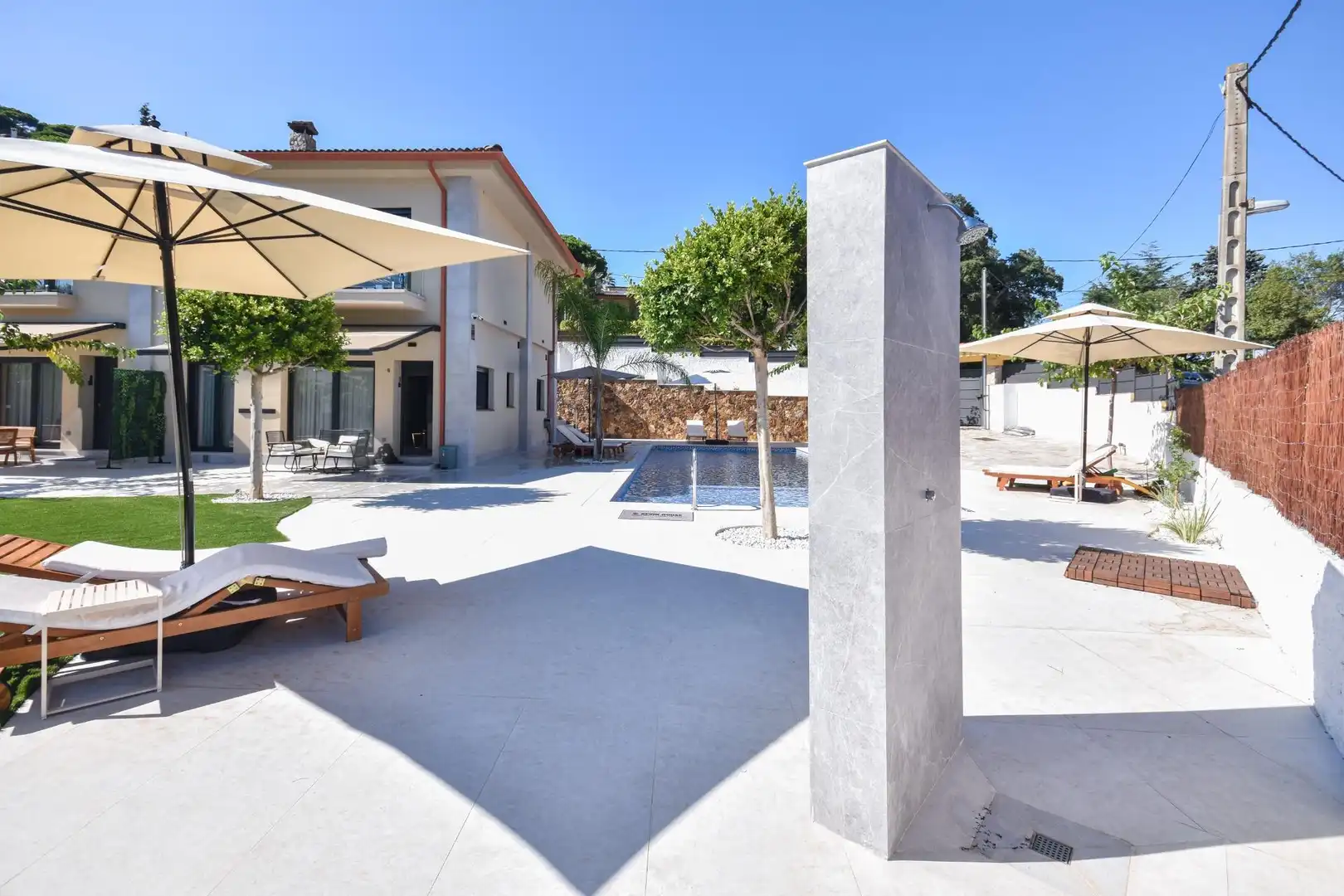 Terrassa de Casa o xalet en venda en Lloret de Mar amb Aire condicionat, Calefacció i Jardí privat