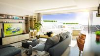 Living room of Apartment for sale in Estepona  with Air Conditioner, Heating and Private garden