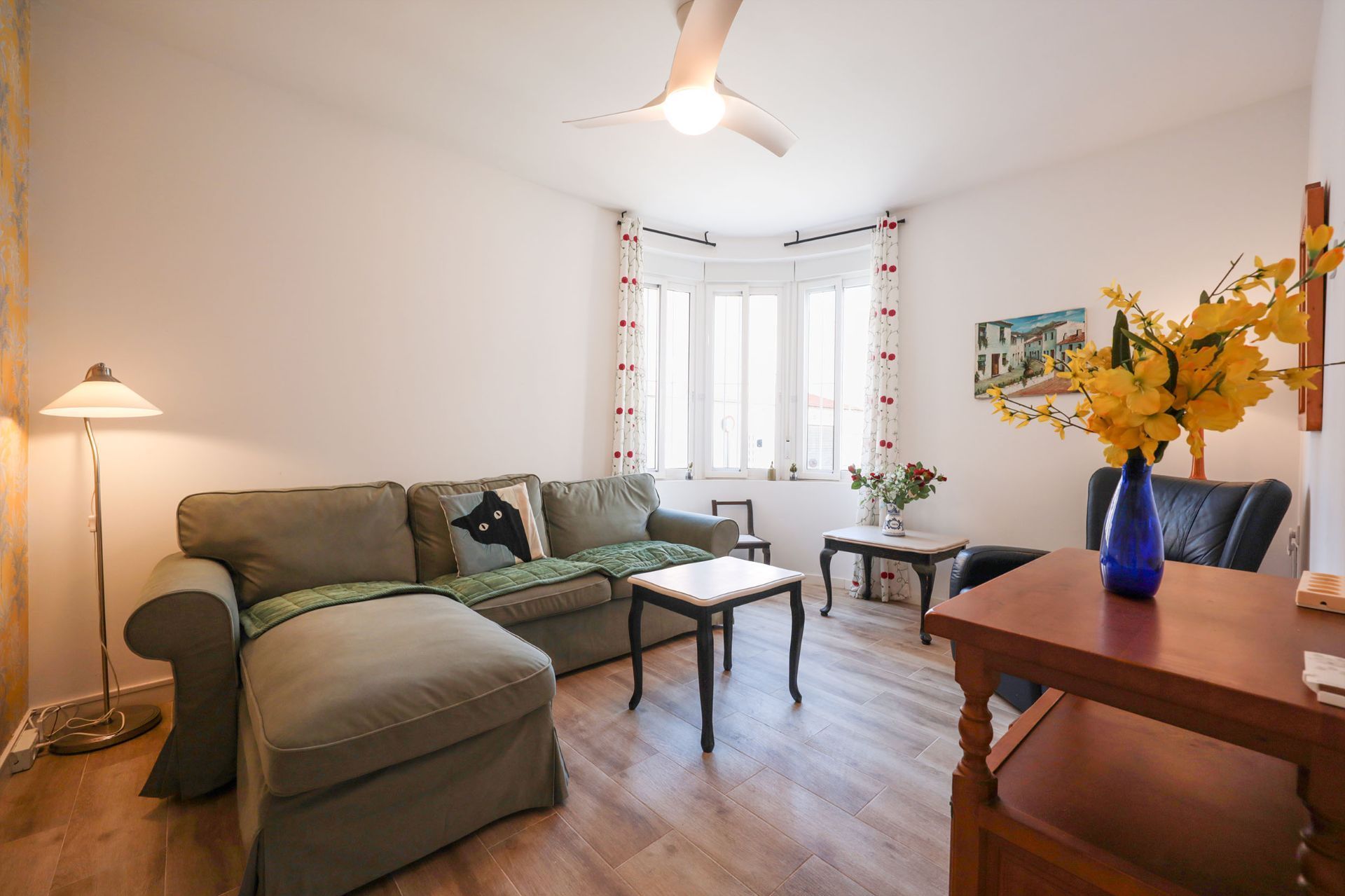 Sala d'estar de Apartament en venda en Santa Pola amb Aire condicionat, Calefacció i Terrassa