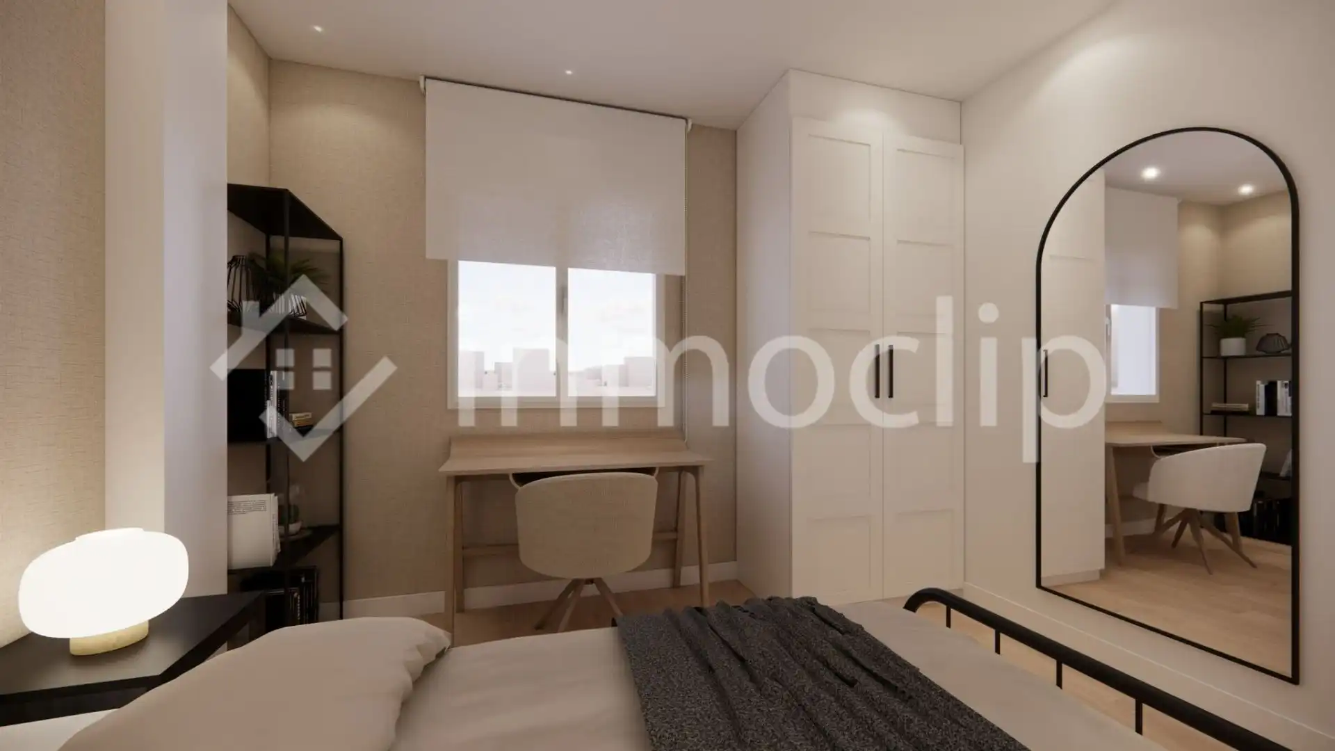 Bedroom of Flat for sale in Salamanca  with Heating and Furnished