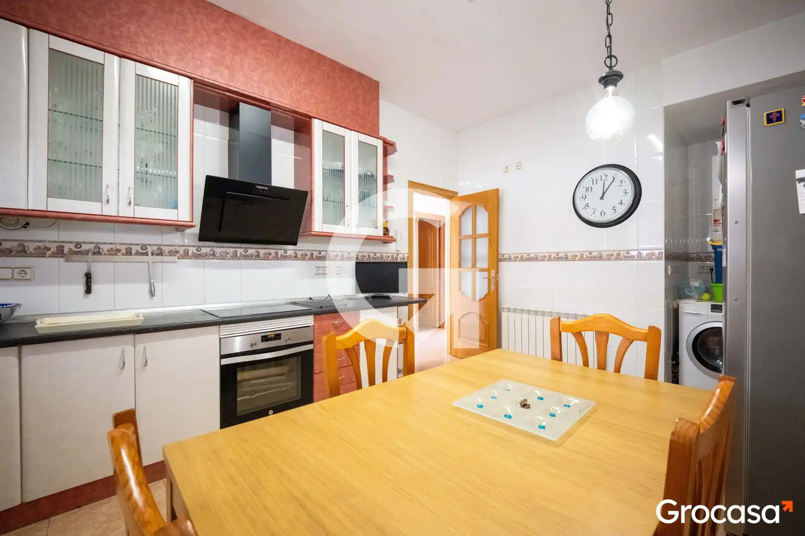Cocina de Casa adosada en venta en Mataró con Aire acondicionado, Calefacción y Jardín privado