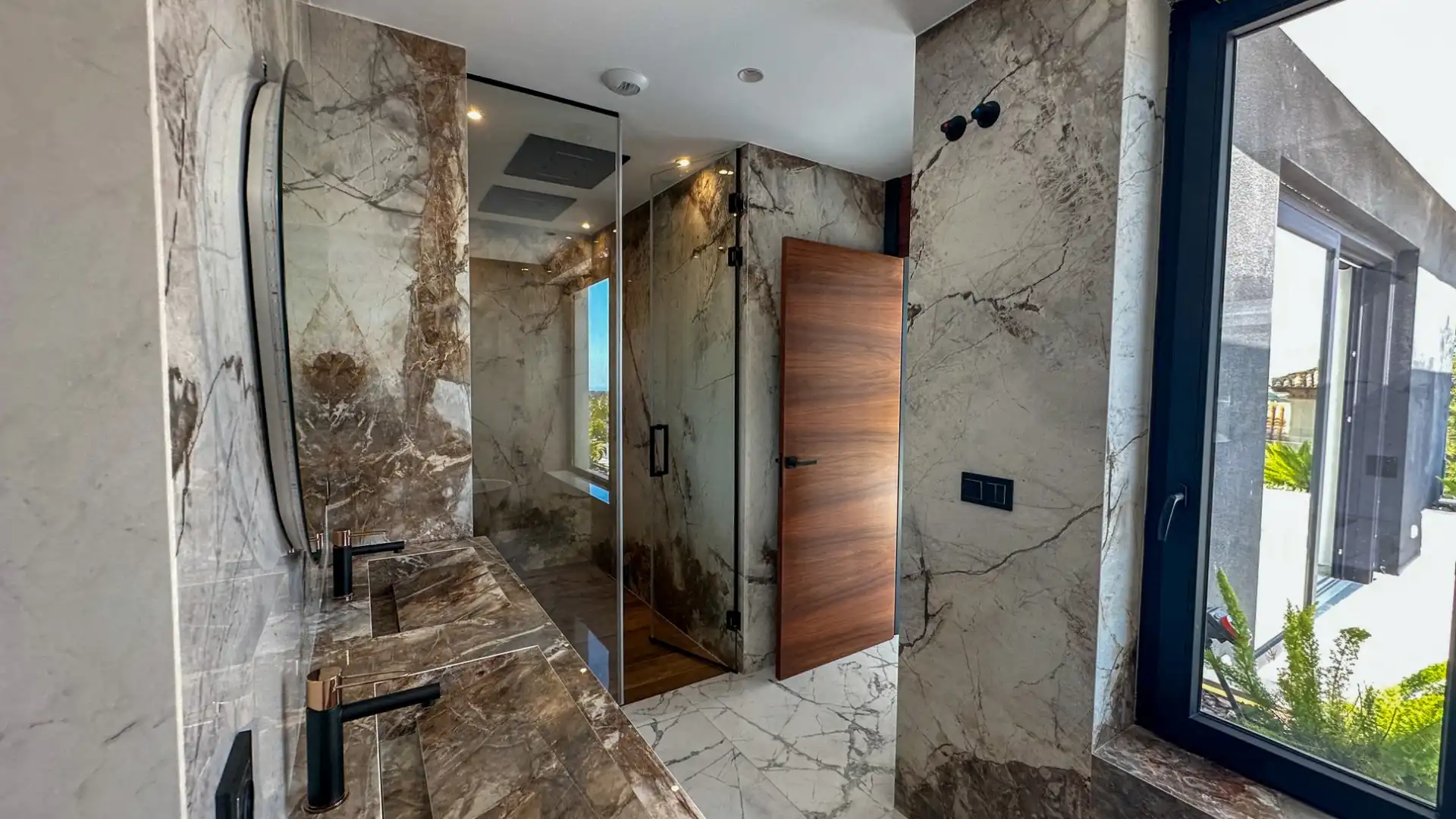 Bathroom of Houses for sale in Orihuela  with Air Conditioner, Swimming Pool and Oven