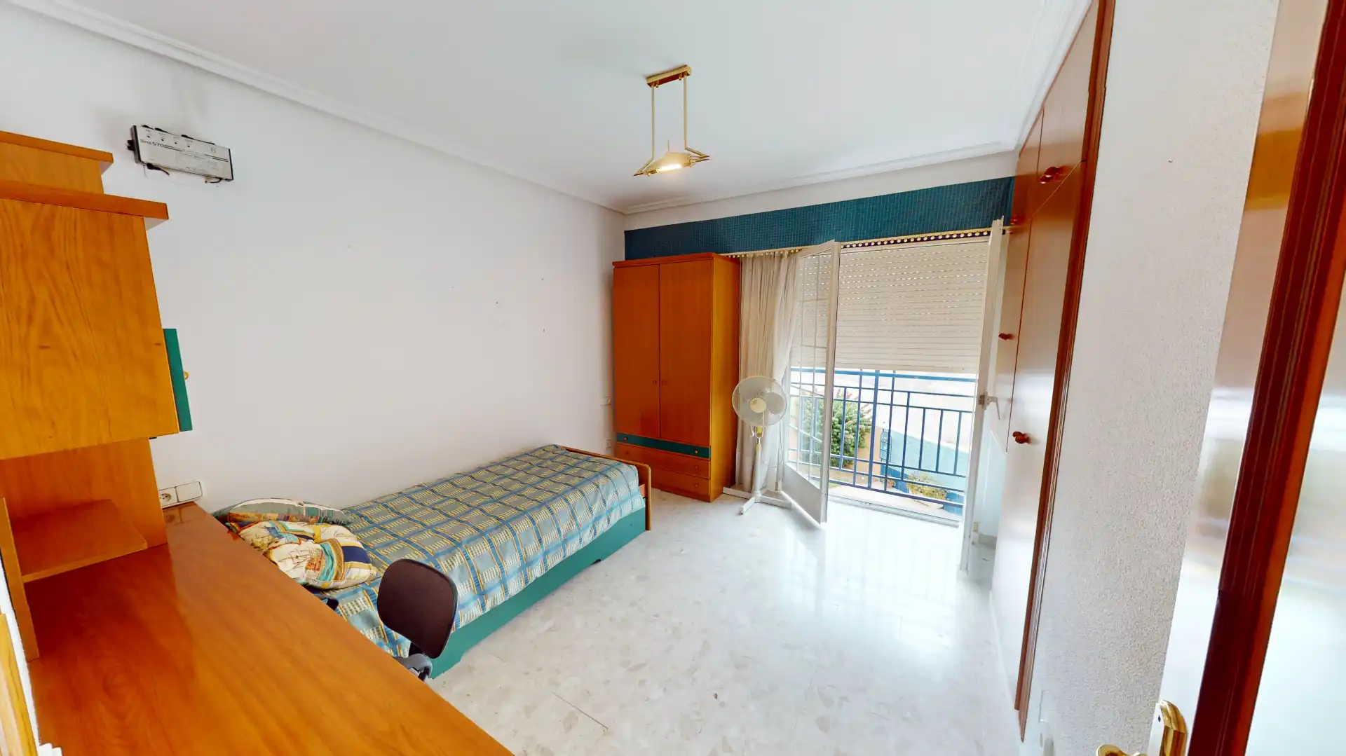 Schlafzimmer von Haus oder Chalet zum Verkauf in Mutxamel mit Klimaanlage, Privatgarten und Terrasse