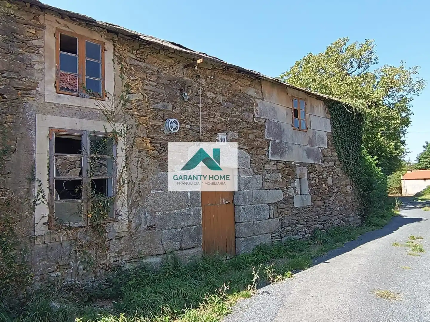 Vista exterior de Casa o chalet en venta en Aranga con Jardín privado