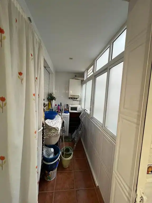 Terrasse von Wohnung zum Verkauf in Hellín mit Klimaanlage, Heizung und Abstellraum