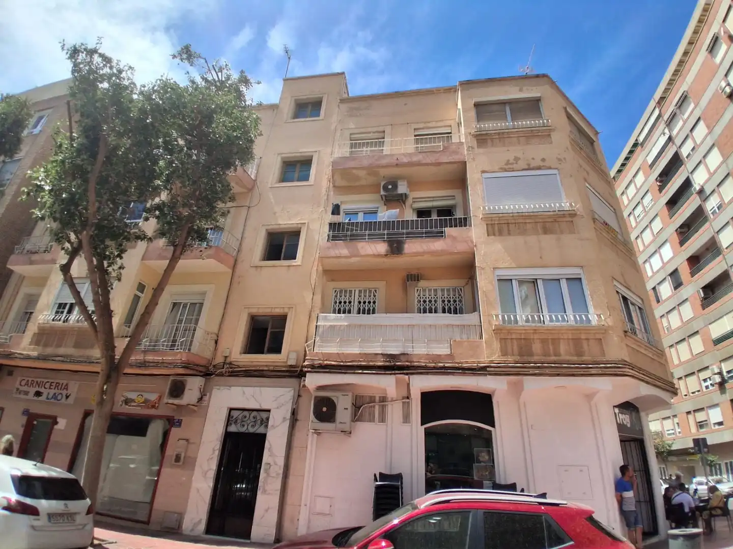 Vista exterior de Piso en venta en Almería
