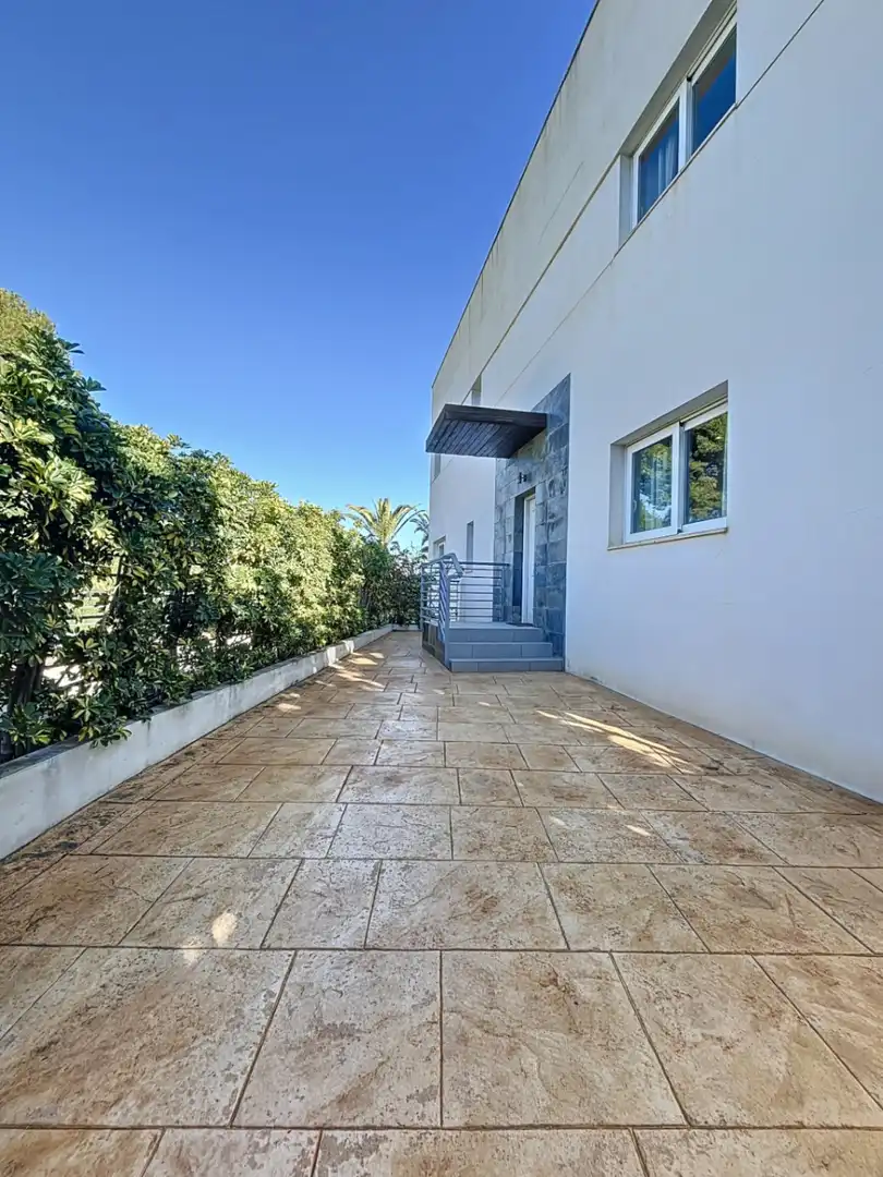 Terrace of Houses for sale in L'Alfàs del Pi  with Air Conditioner, Heating and Private garden