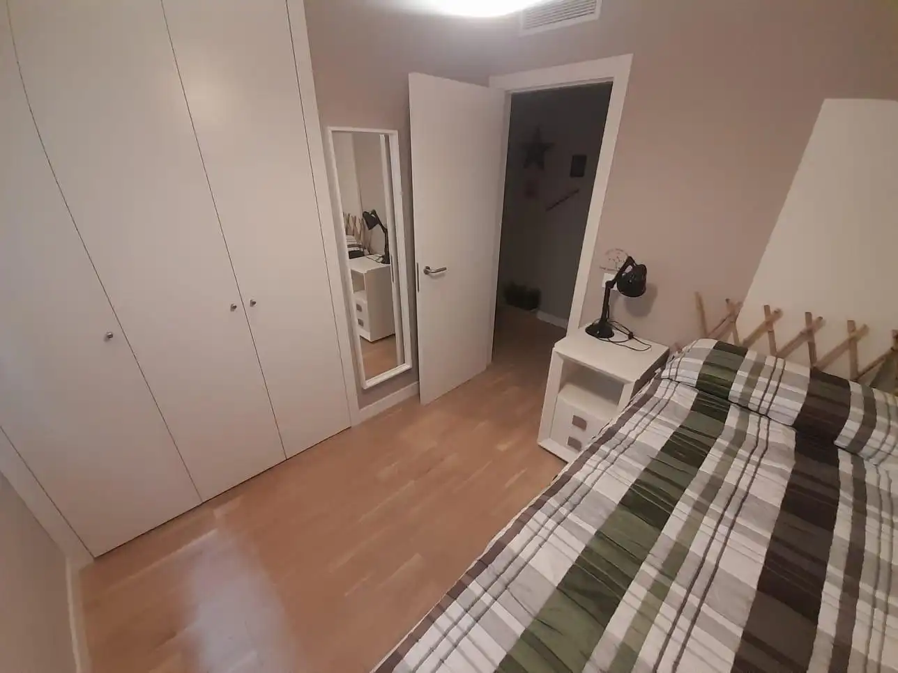 Bedroom of Flat for sale in Málaga  with Air Conditioner, Private garden and Terrace