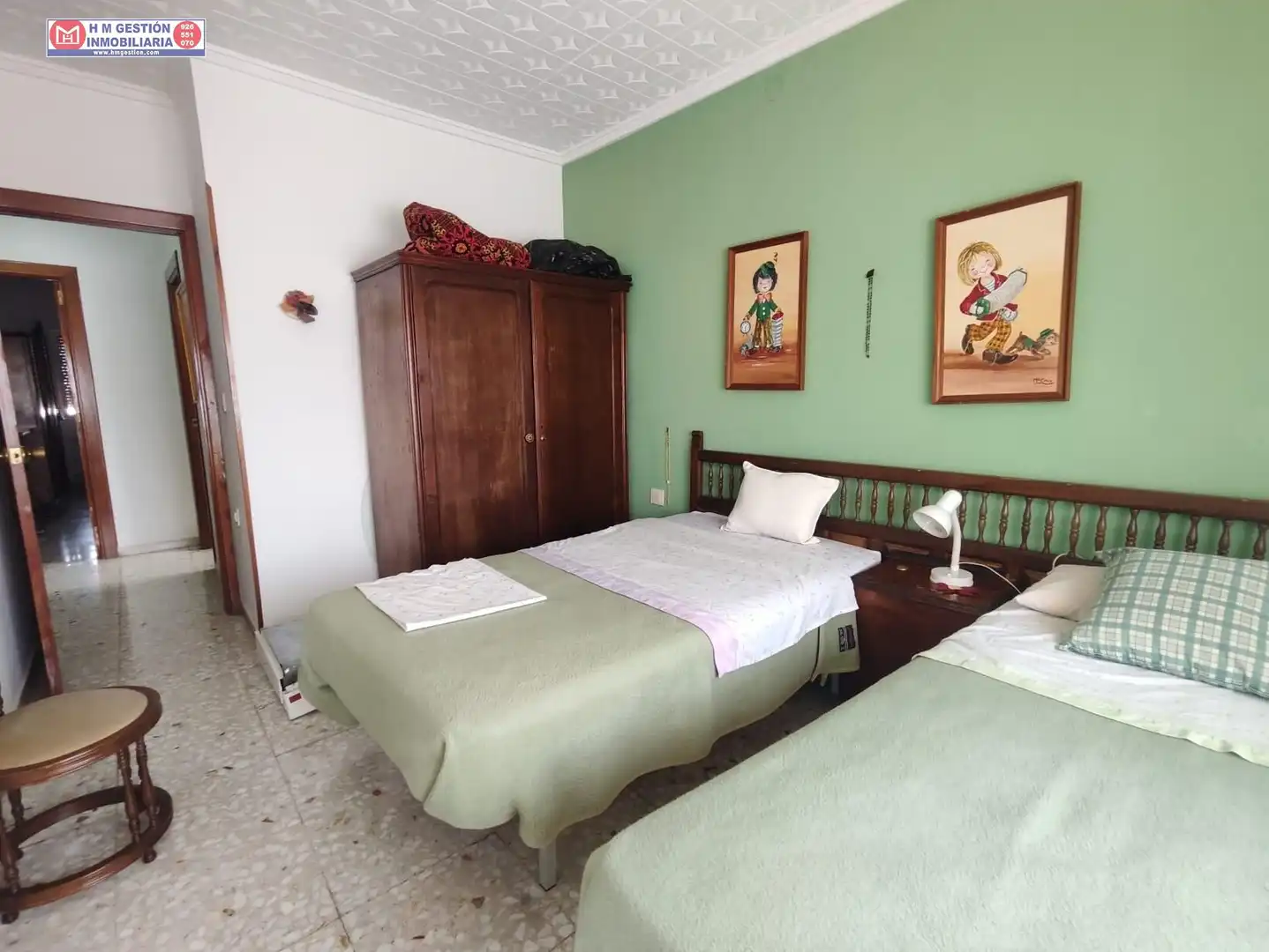 Dormitori de Pis en venda en Alcázar de San Juan amb Aire condicionat, Calefacció i Terrassa