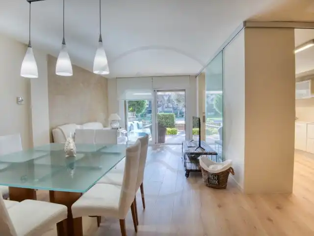 Comedor de Planta baja en venta en Calonge i Sant Antoni con Aire acondicionado, Calefacción y Jardín privado
