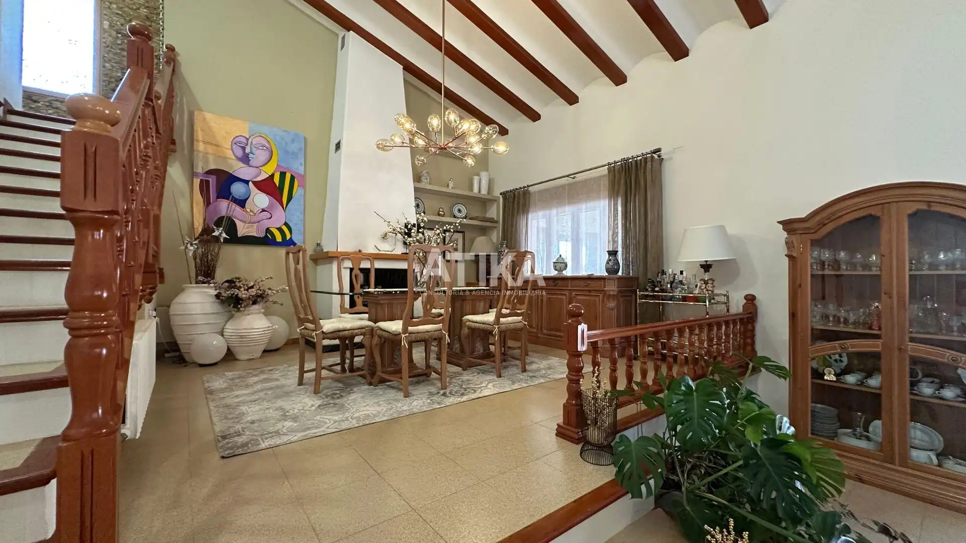 Comedor de Casa o chalet en venta en Ontinyent con Aire acondicionado, Calefacción y Jardín privado