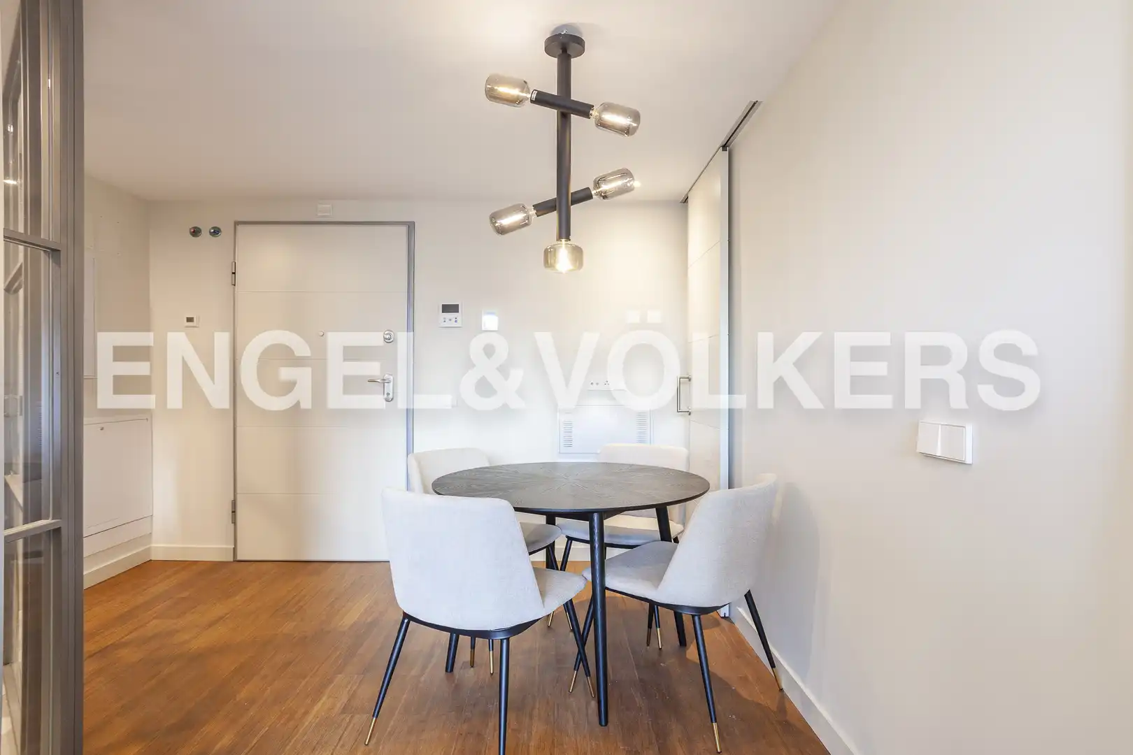 Dining room of Flat for rent in Madrid  with Air Conditioner, Heating and Swimming Pool