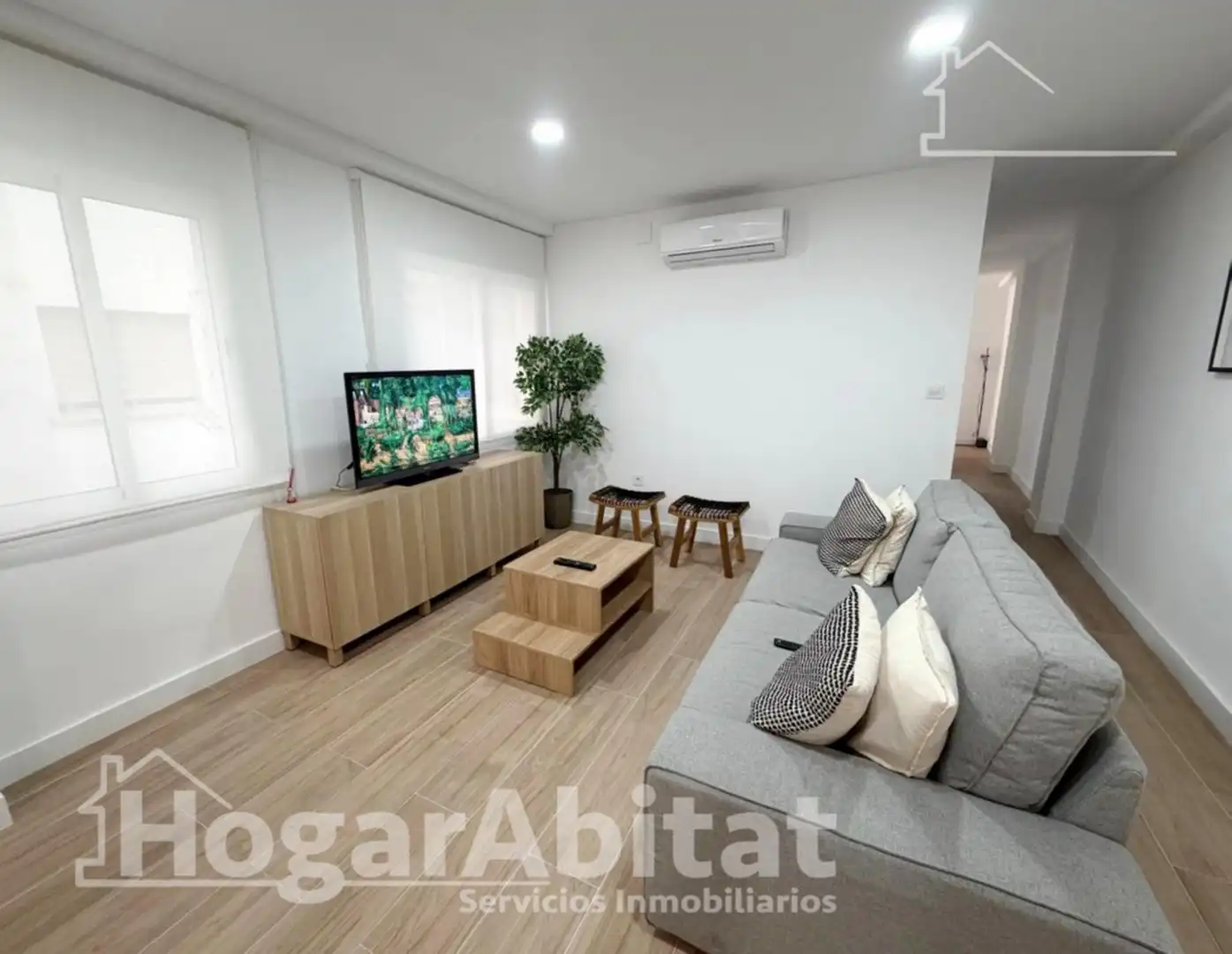 Living room of Flat for sale in Aldaia  with Air Conditioner