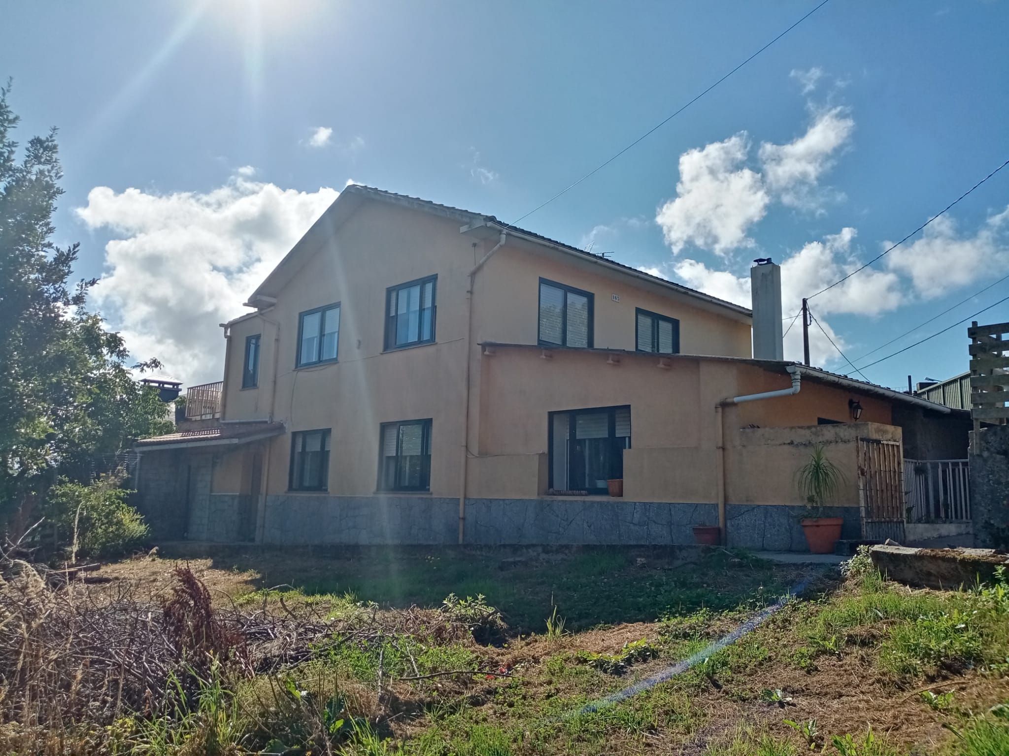 Vista exterior de Casa o xalet de lloguer en Ferrol amb Calefacció, Moblat i Forn