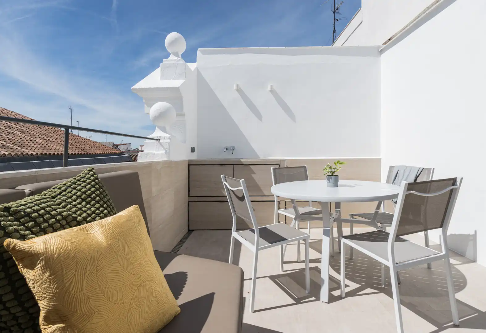Terrassa de Àtic de lloguer en Madrid amb Aire condicionat, Calefacció i Terrassa