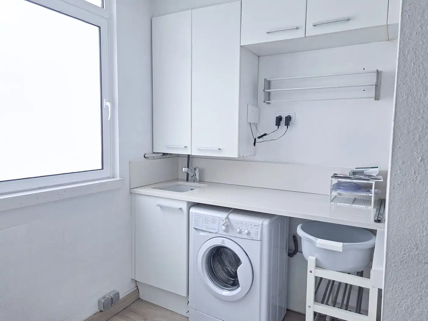 Kitchen of Attic for rent in Figueres  with Air Conditioner, Heating and Terrace