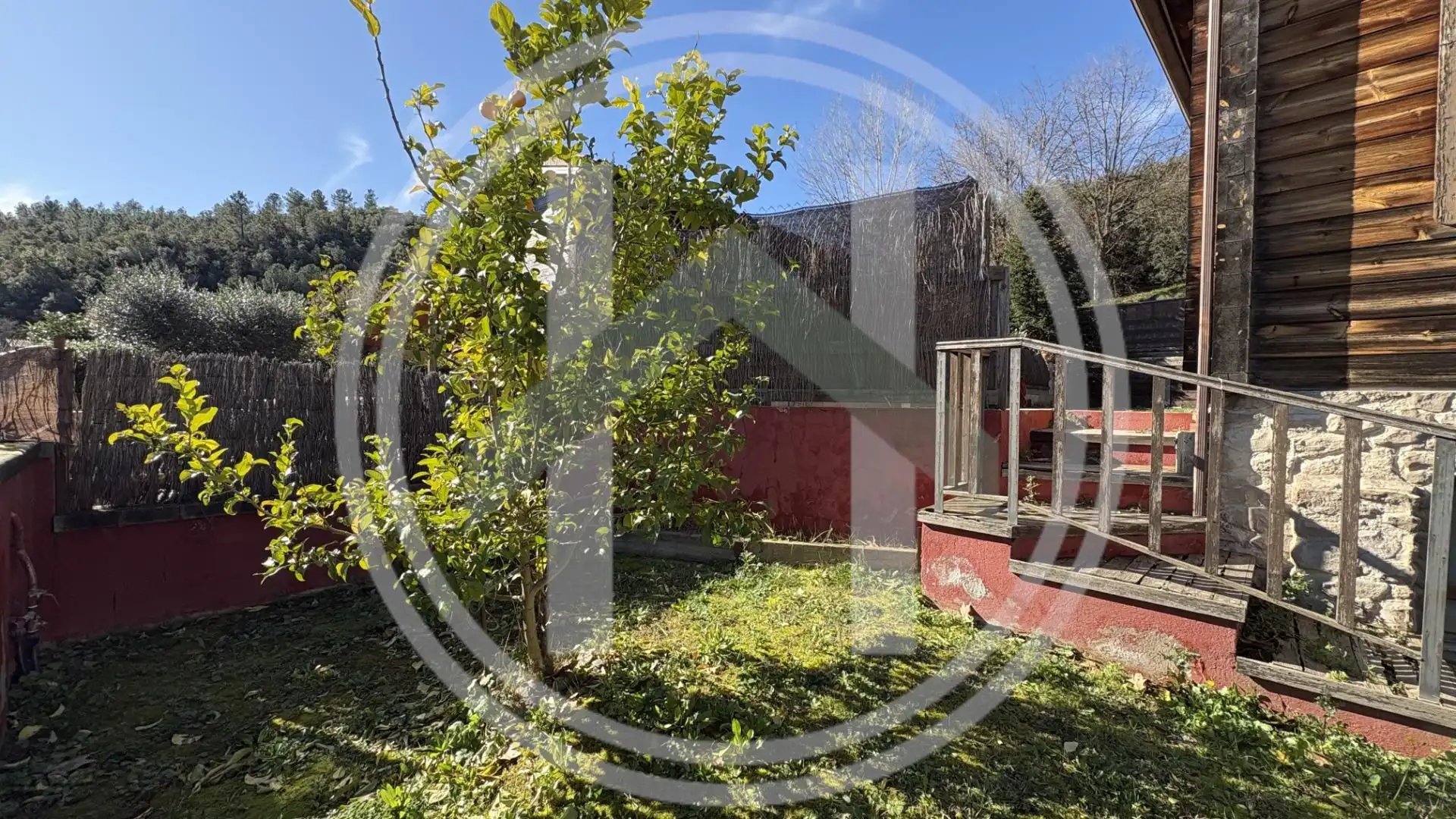 Jardí de Casa o xalet en venda en Gualba amb Terrassa