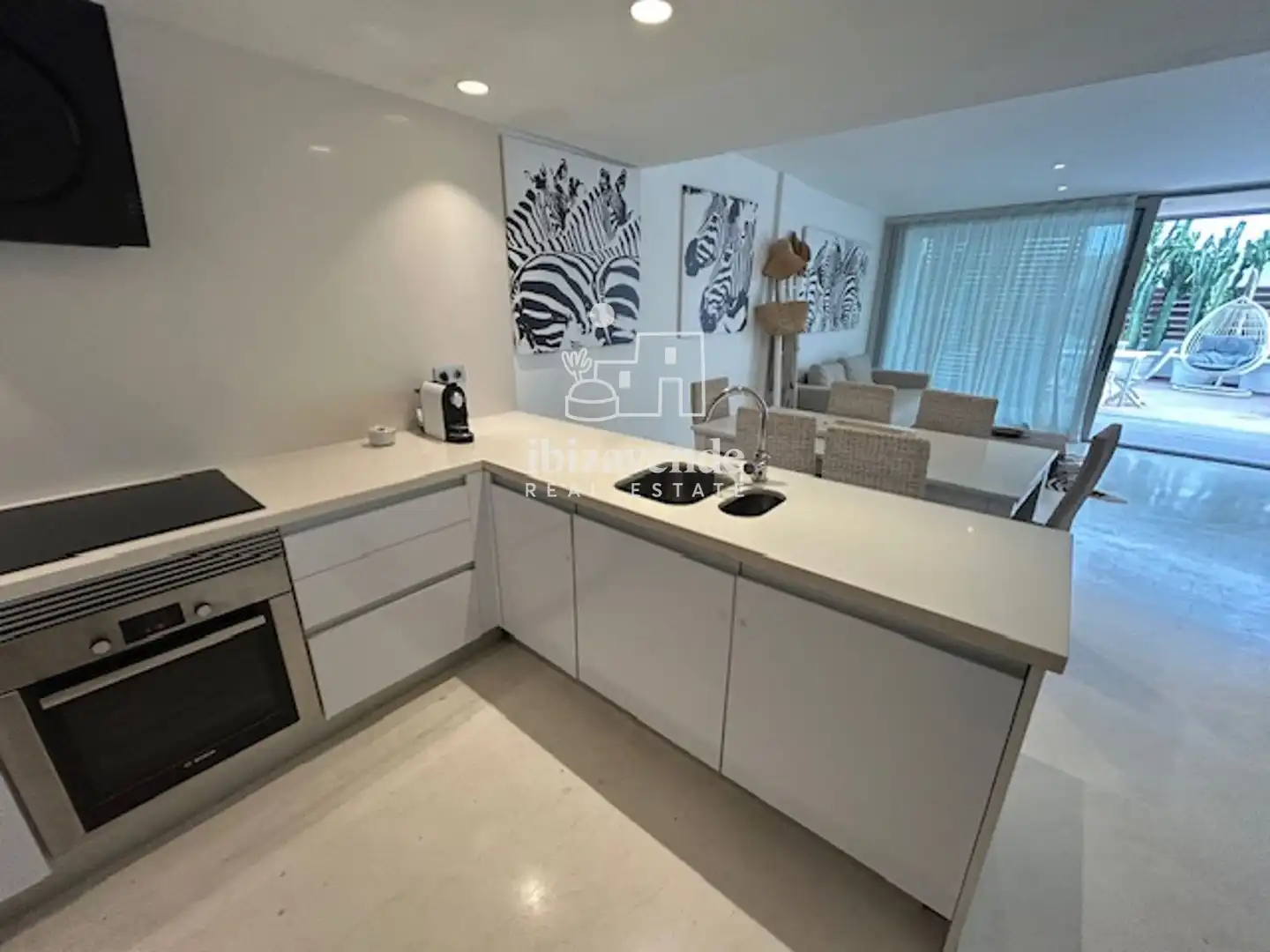Kitchen of Flat for sale in Formentera  with Air Conditioner, Terrace and Furnished