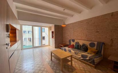 Living room of Flat for sale in  Barcelona Capital  with Air Conditioner and Balcony