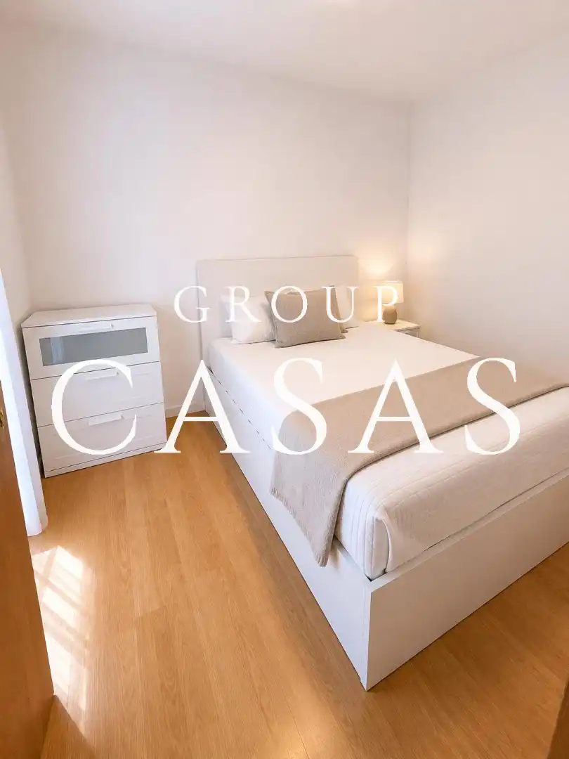 Schlafzimmer von Wohnung zum Verkauf in L'Hospitalet de Llobregat mit Klimaanlage