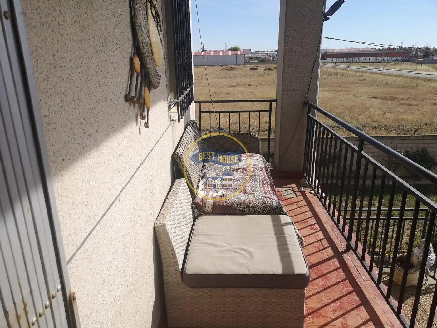 Terraza de Finca rústica en venta en León Capital  con Calefacción, Jardín privado y Terraza