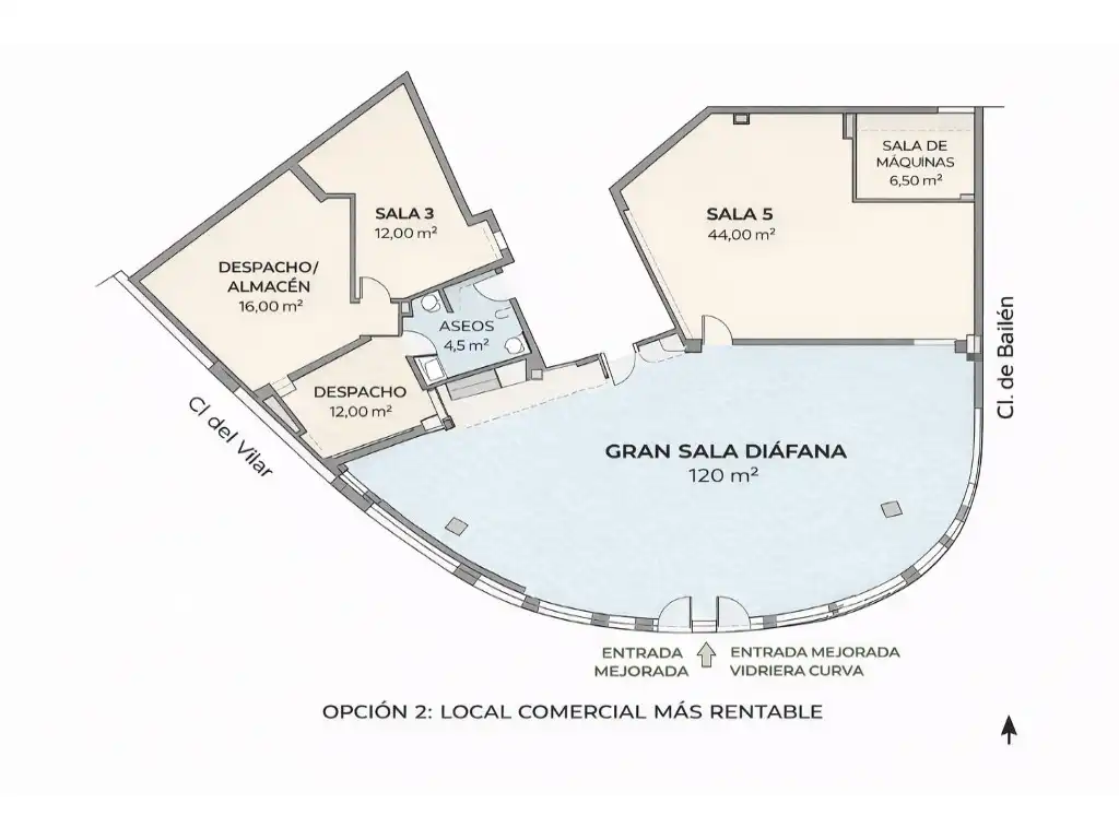 Business premises for sale in Calle Bailen, imagen 17