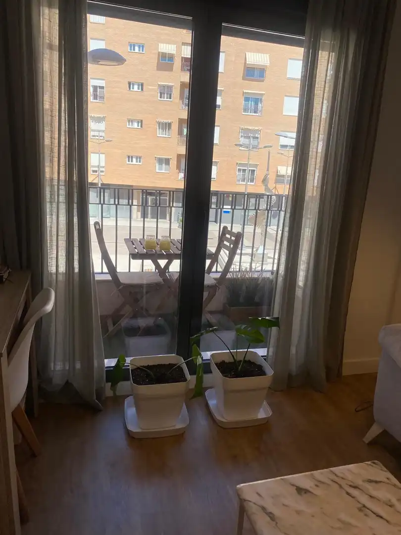 Terrassa de Apartament de lloguer en Mislata amb Aire condicionat, Calefacció i Parquet