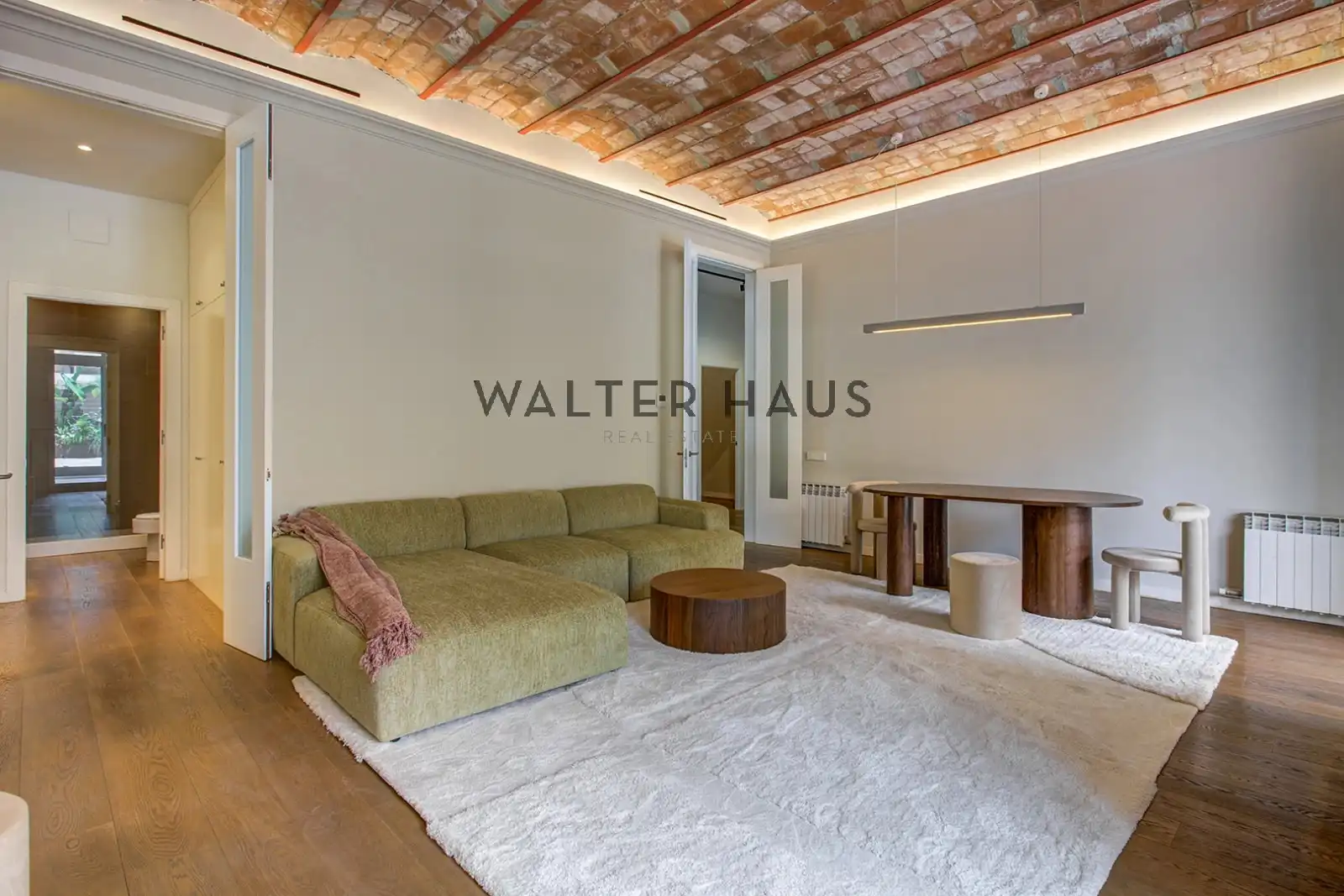 Sala de estar de Piso en venta en Barcelona con Aire acondicionado, Terraza y Horno