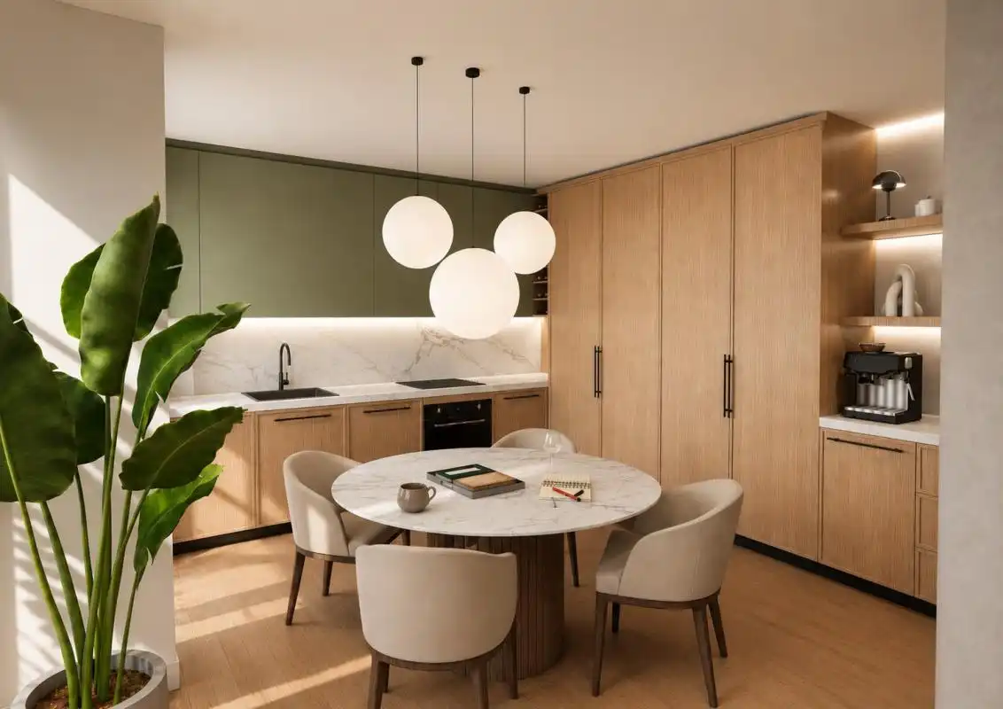 Cocina de Ático en venta en Madrid con Aire acondicionado, Calefacción y Jardín privado