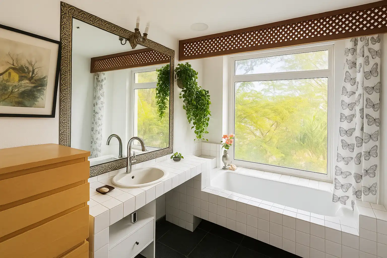 Baño de Casa o chalet en venta en Santa Cruz de Tenerife con Jardín privado, Parquet y Terraza
