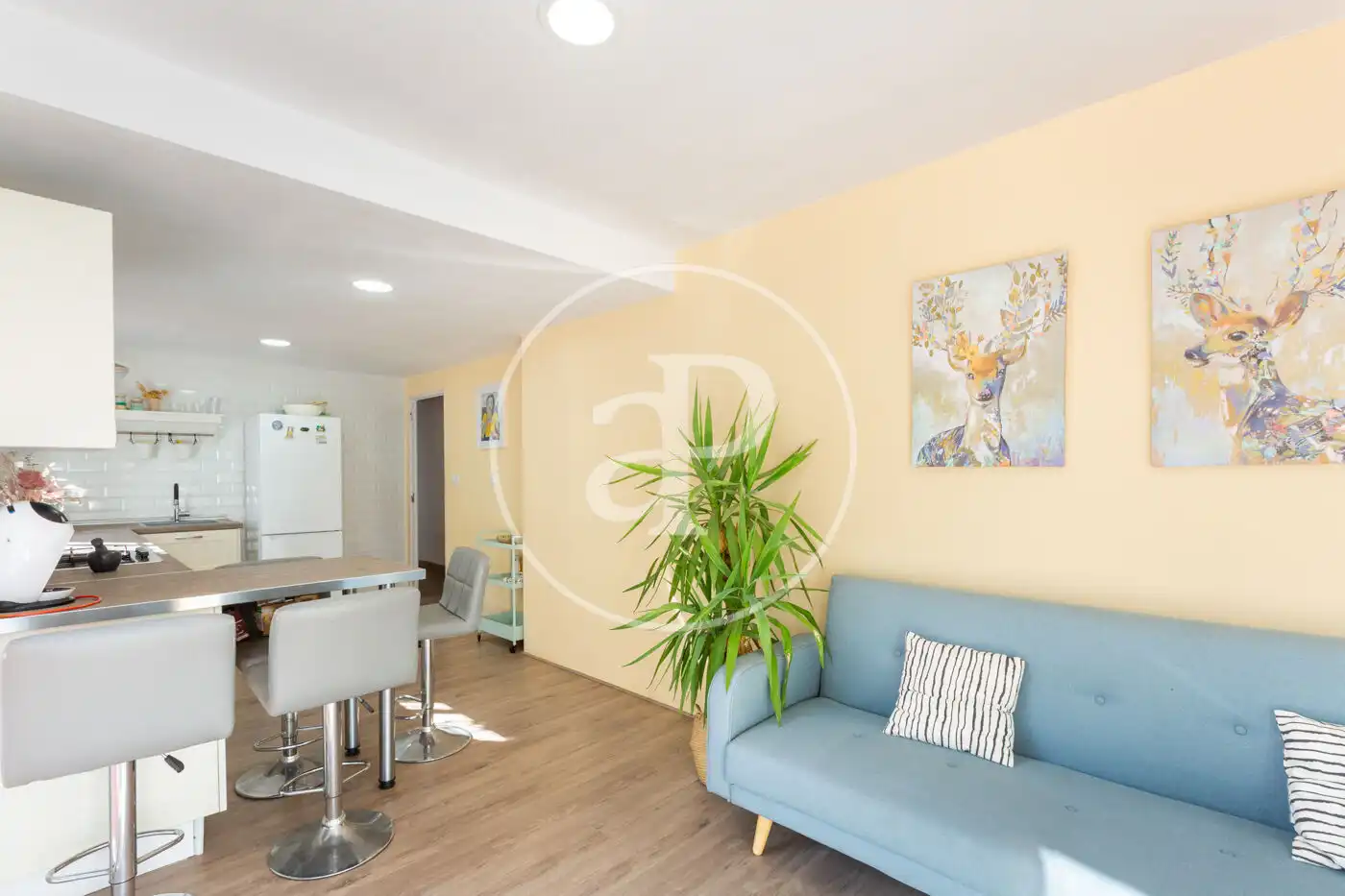 Living room of Houses for sale in Chiva  with Air Conditioner, Heating and Private garden