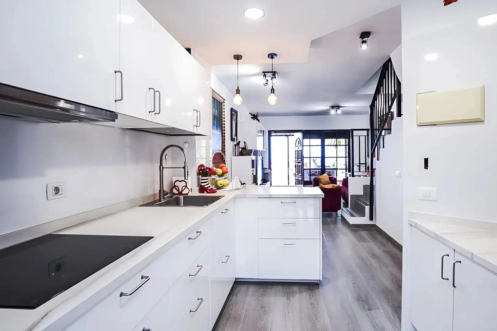 Cocina de Casa adosada en venta en El Rosario con Aire acondicionado, Jardín privado y Terraza