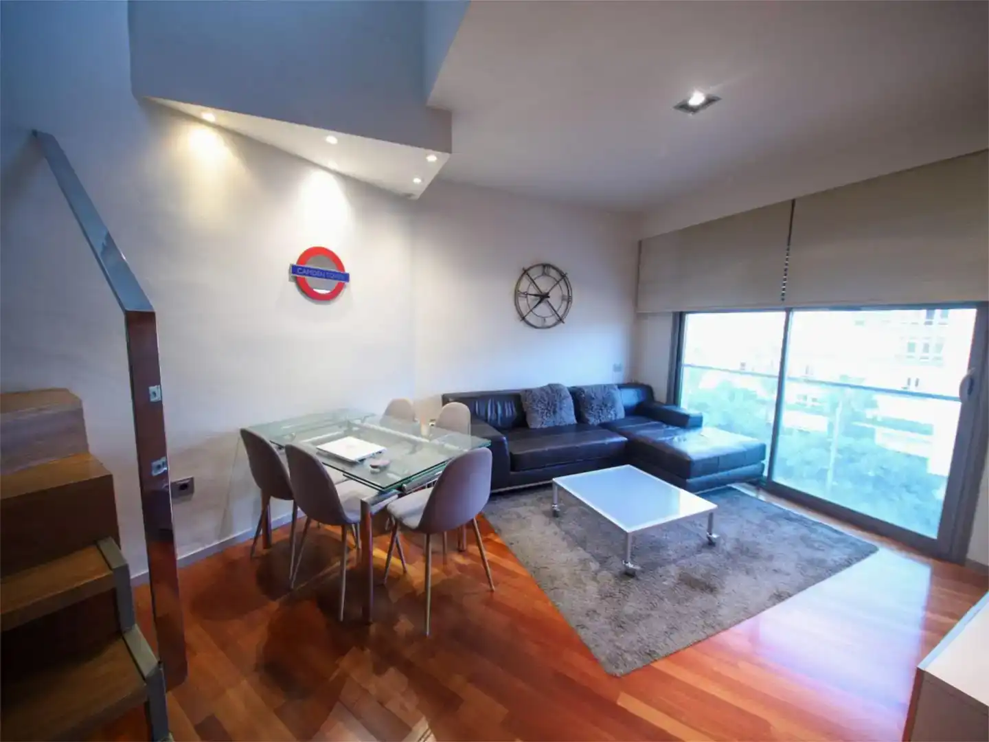 Sala d'estar de Àtic en venda en Almería amb Aire condicionat, Parquet i Traster