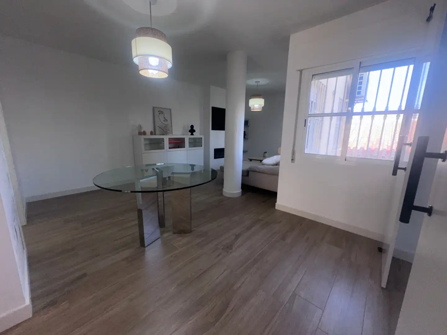 Sala de estar de Casa adosada en venta en Vélez-Málaga con Aire acondicionado, Calefacción y Terraza