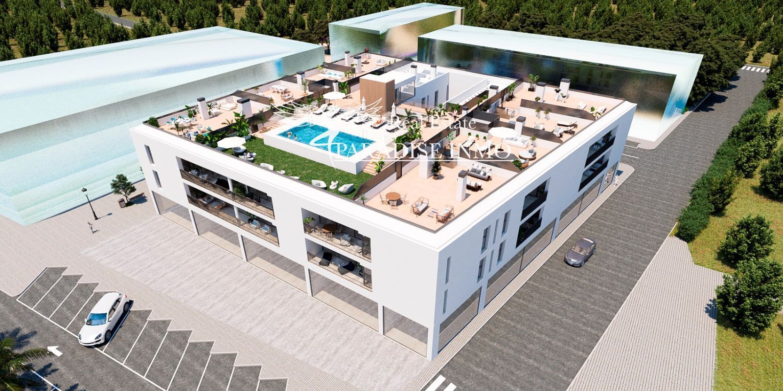 Terrace of Flat for sale in Santa Eulària des Riu  with Air Conditioner, Heating and Terrace