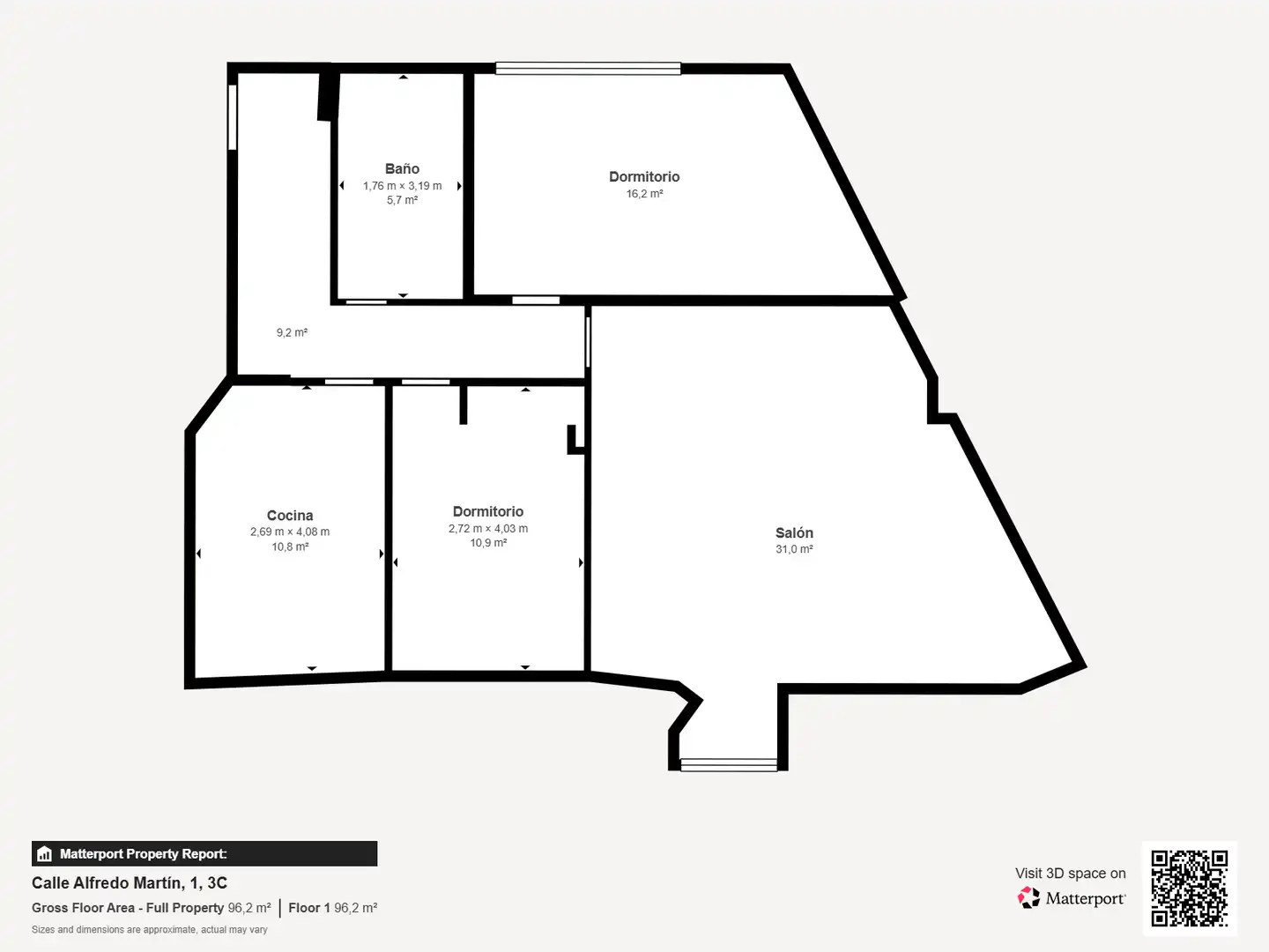 Wohnung zum Verkauf in Santovenia de Pisuerga mit Heizung, Abstellraum und Balkon