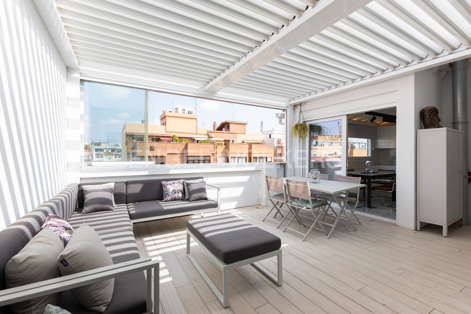 Terrace of Attic for sale in  Valencia Capital  with Air Conditioner, Heating and Terrace