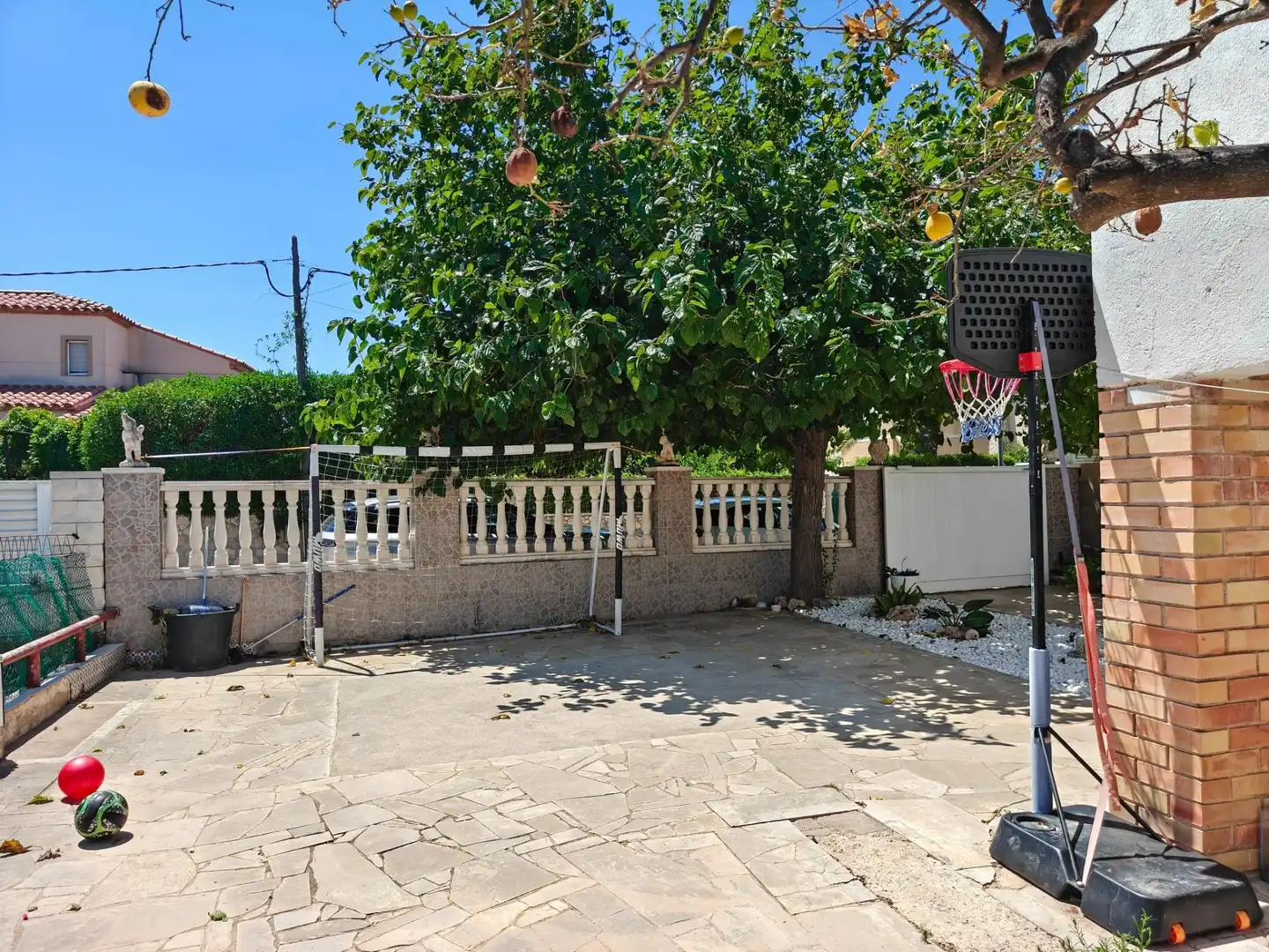 Jardí de Casa adosada en venda en L'Ametlla de Mar  amb Aire condicionat, Calefacció i Jardí privat