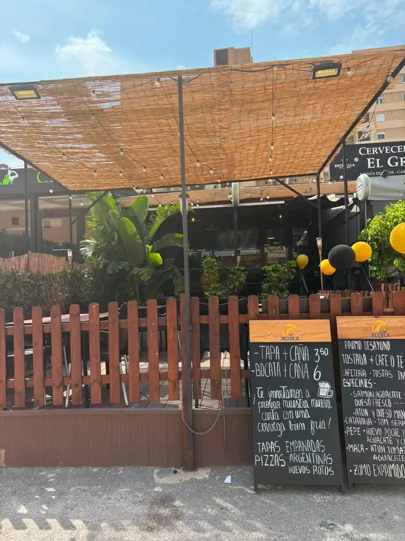 Terrassa de Local de lloguer en Alicante / Alacant amb Aire condicionat