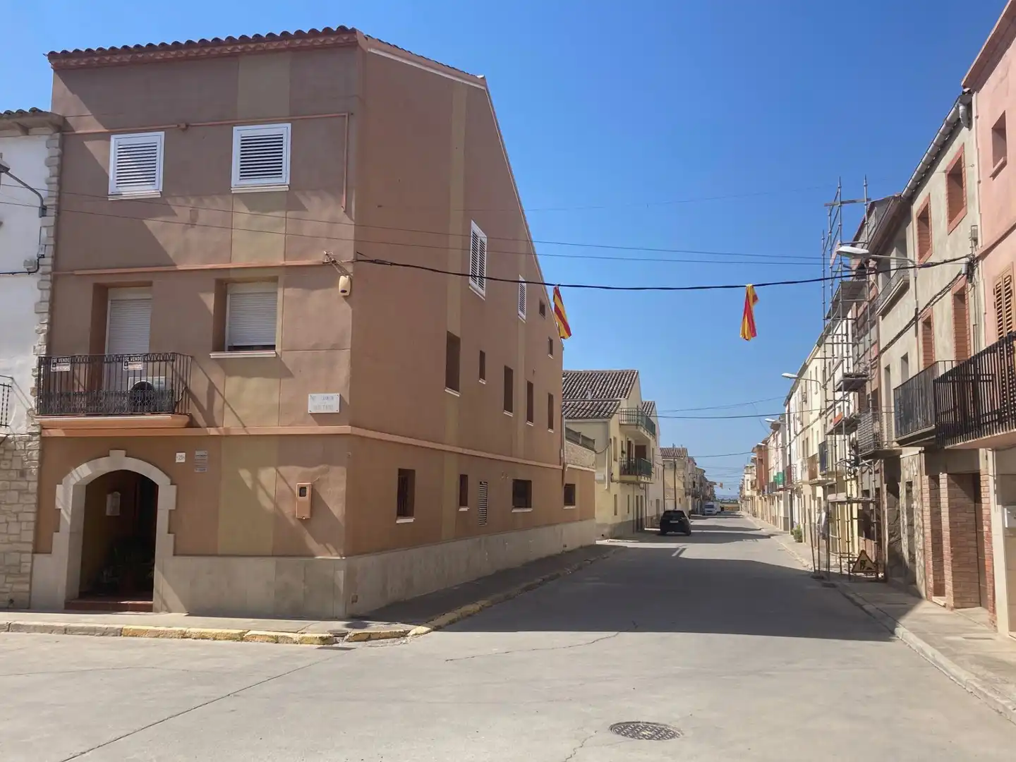 Vista exterior de Casa o chalet en venta en El Poal con Aire acondicionado, Calefacción y Amueblado