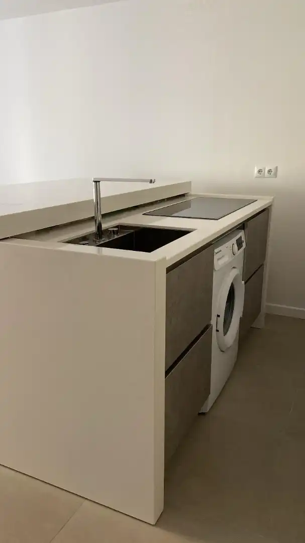 Kitchen of Flat for sale in Vila-seca  with Air Conditioner, Terrace and Furnished