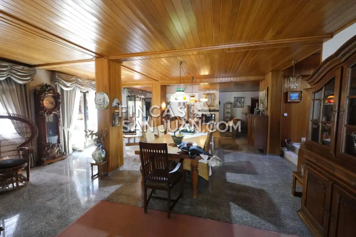 Dining room of Houses for sale in El Campello  with Air Conditioner, Heating and Private garden